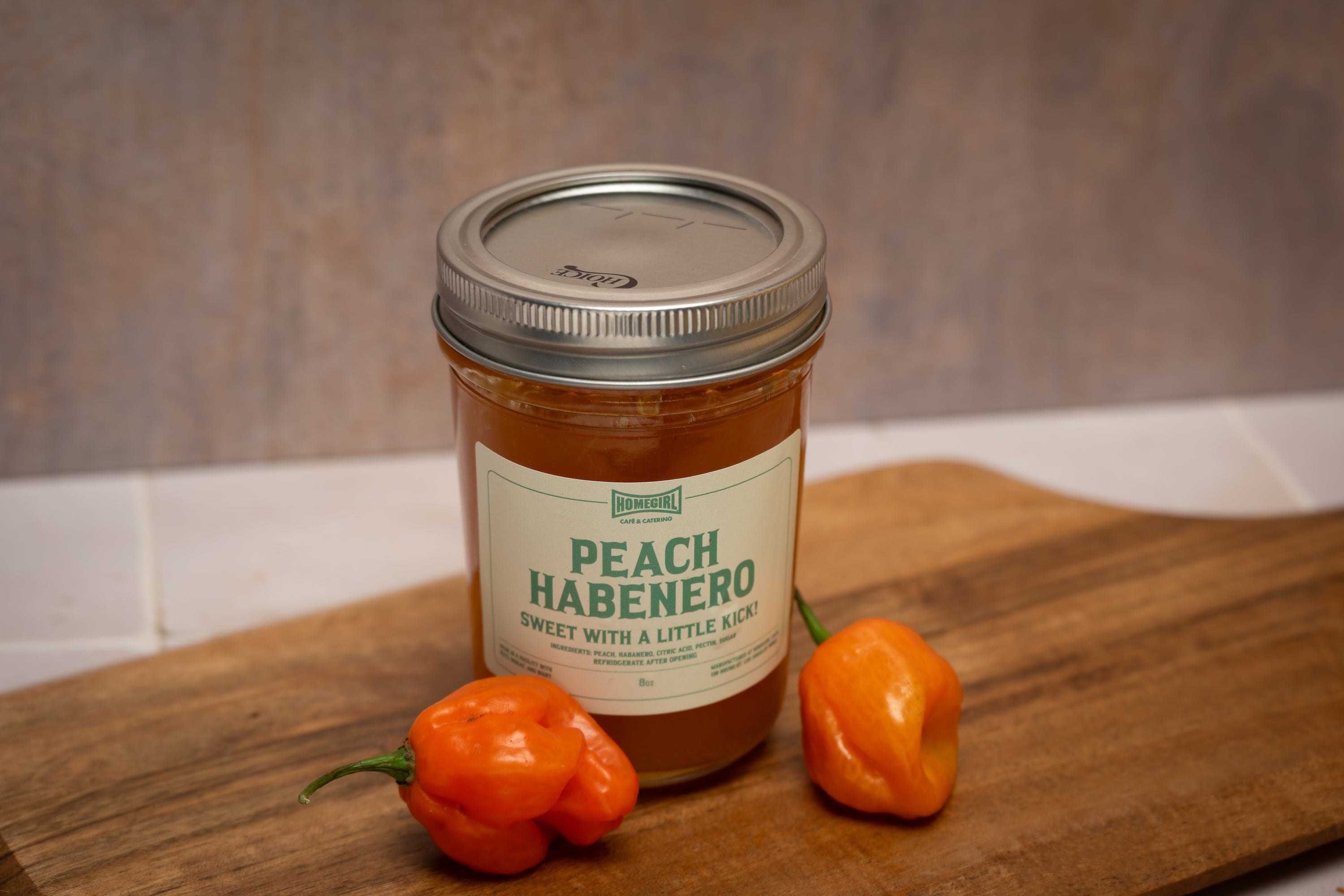 Peach Habanero Jam