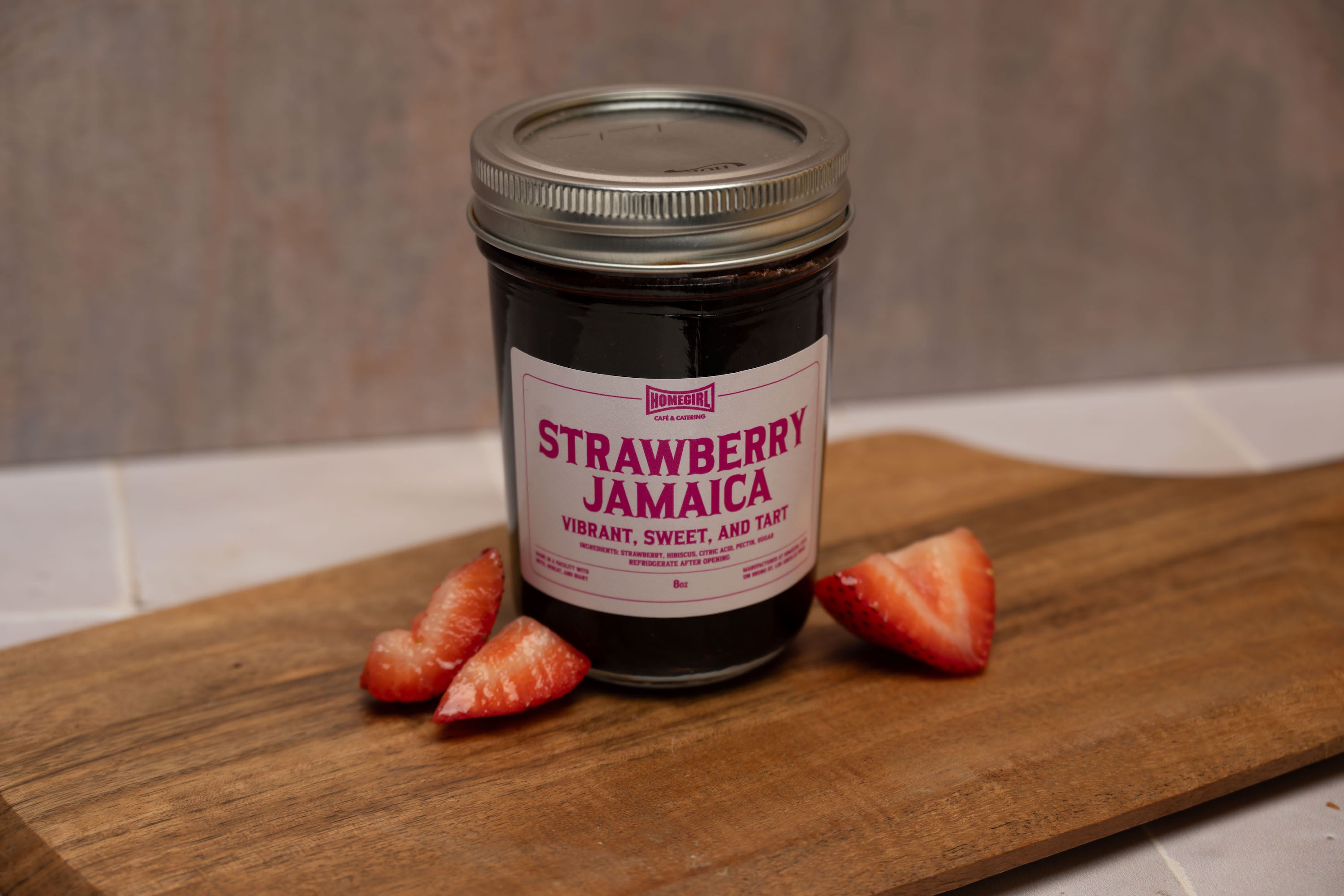 Strawberry Jamaica Jam