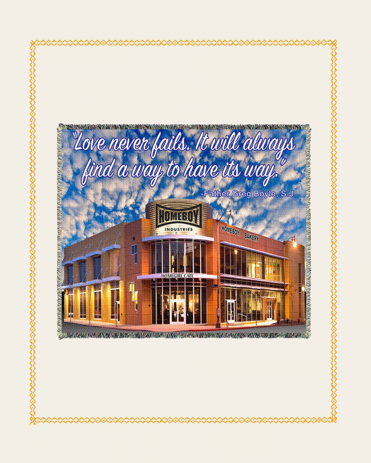 Bruno Street Tapestry Blanket