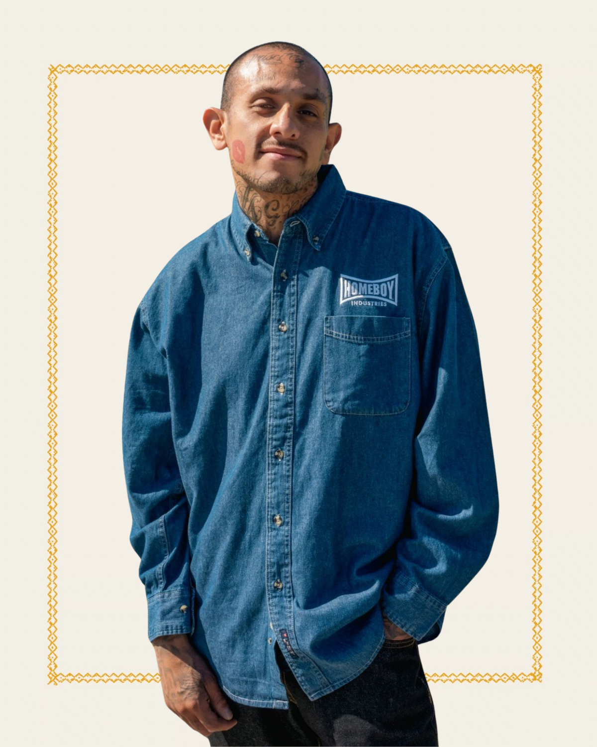 Denim Button Down