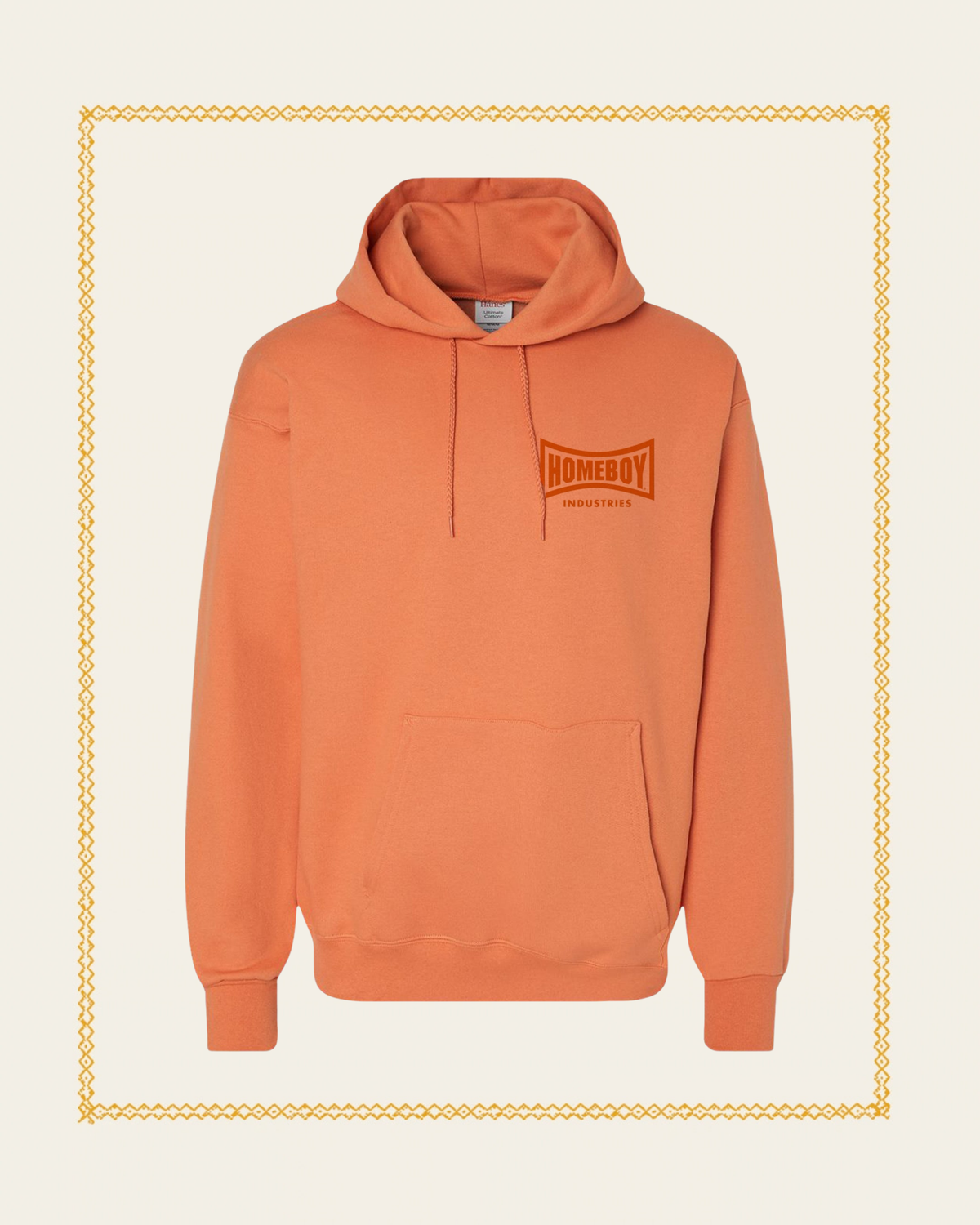 Embroidered Pumpkin Hoodie