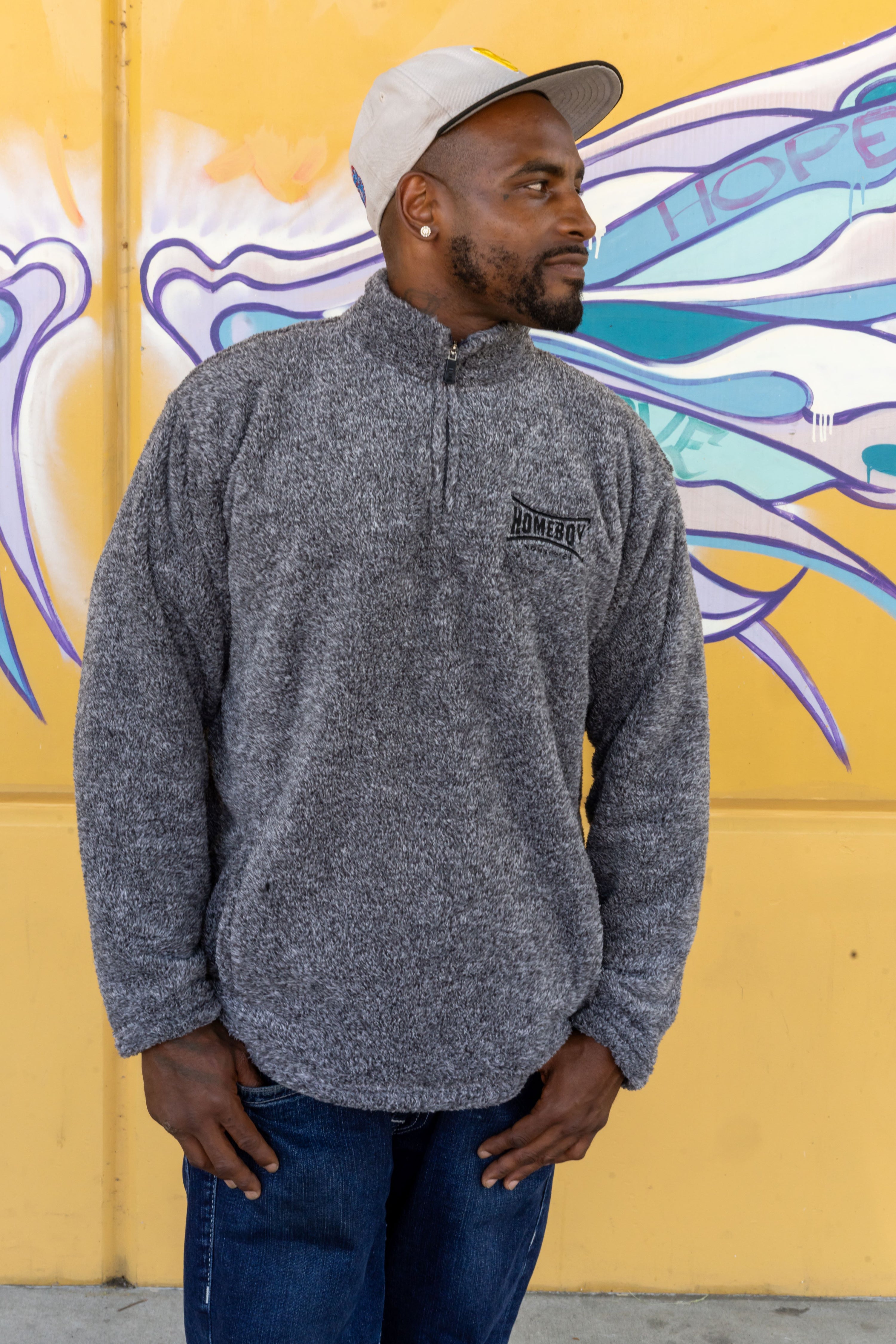 Fleece Quarter Zip Up