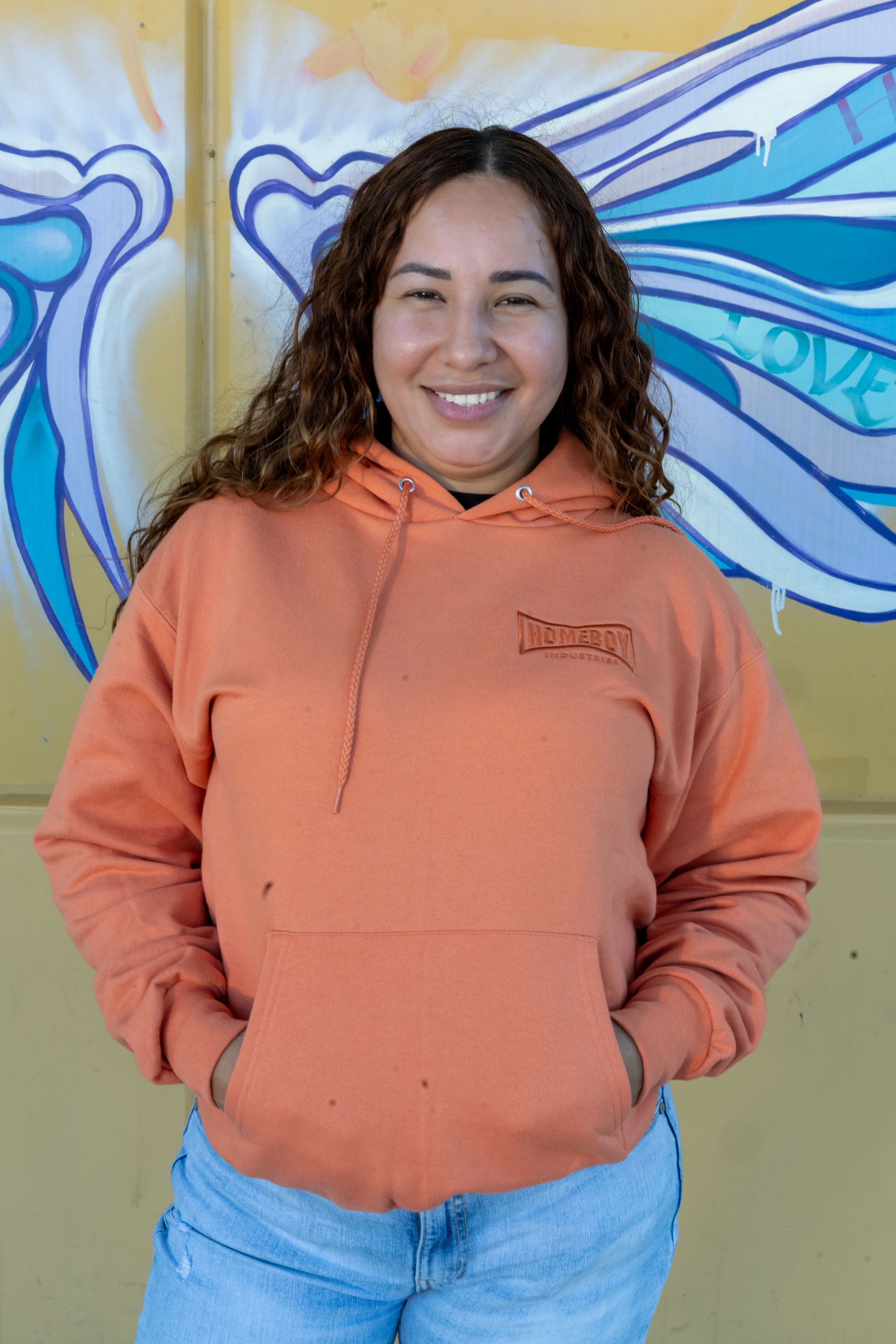 Embroidered Pumpkin Hoodie