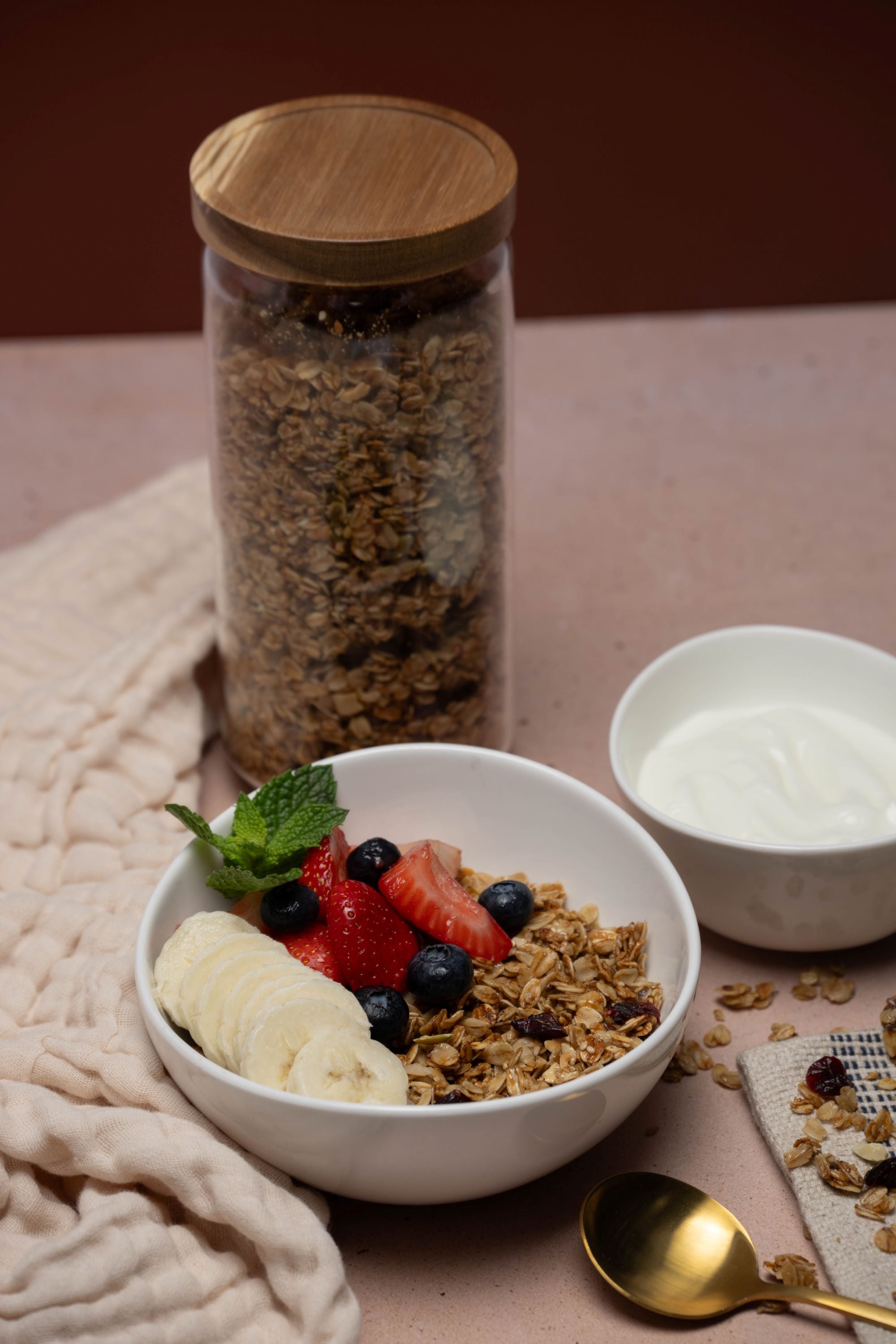 Orange and Cranberry Granola