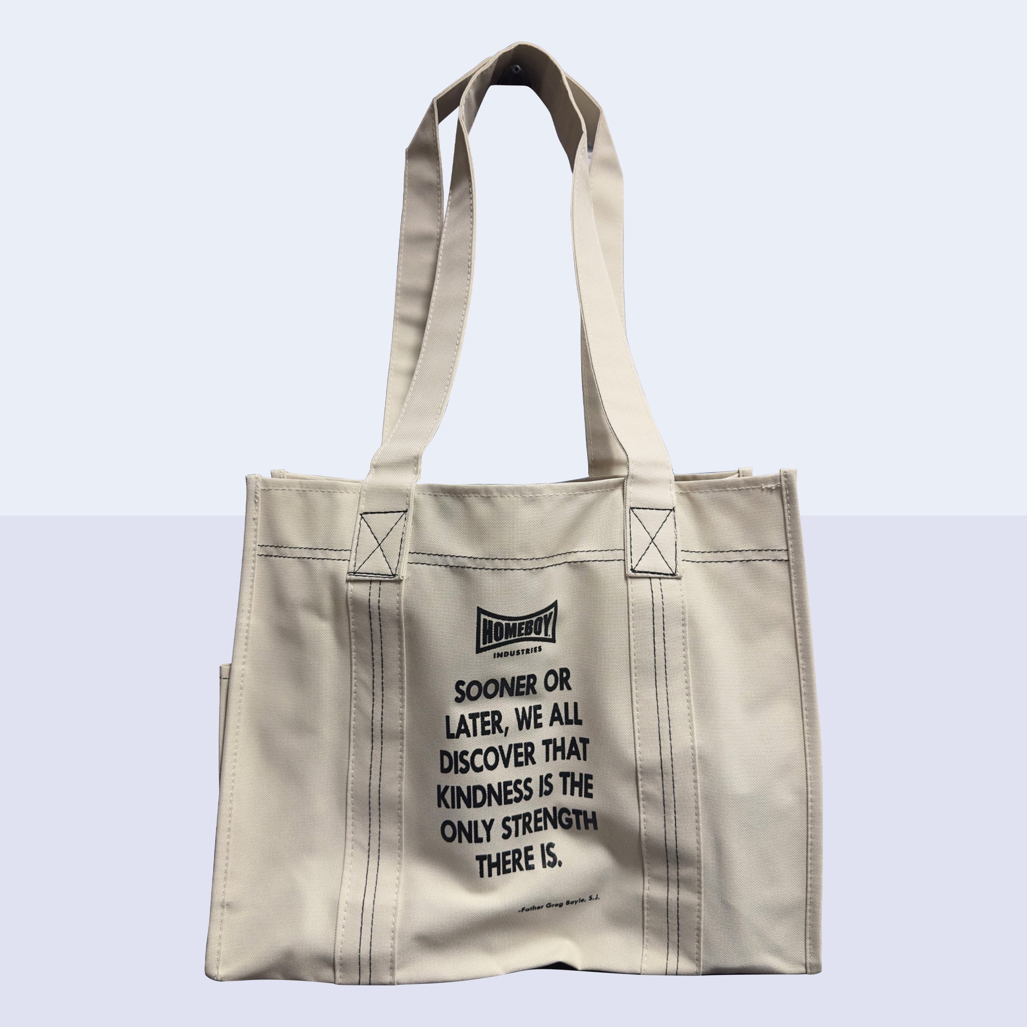 Kindness is the Only Strength Deluxe Tote Bag