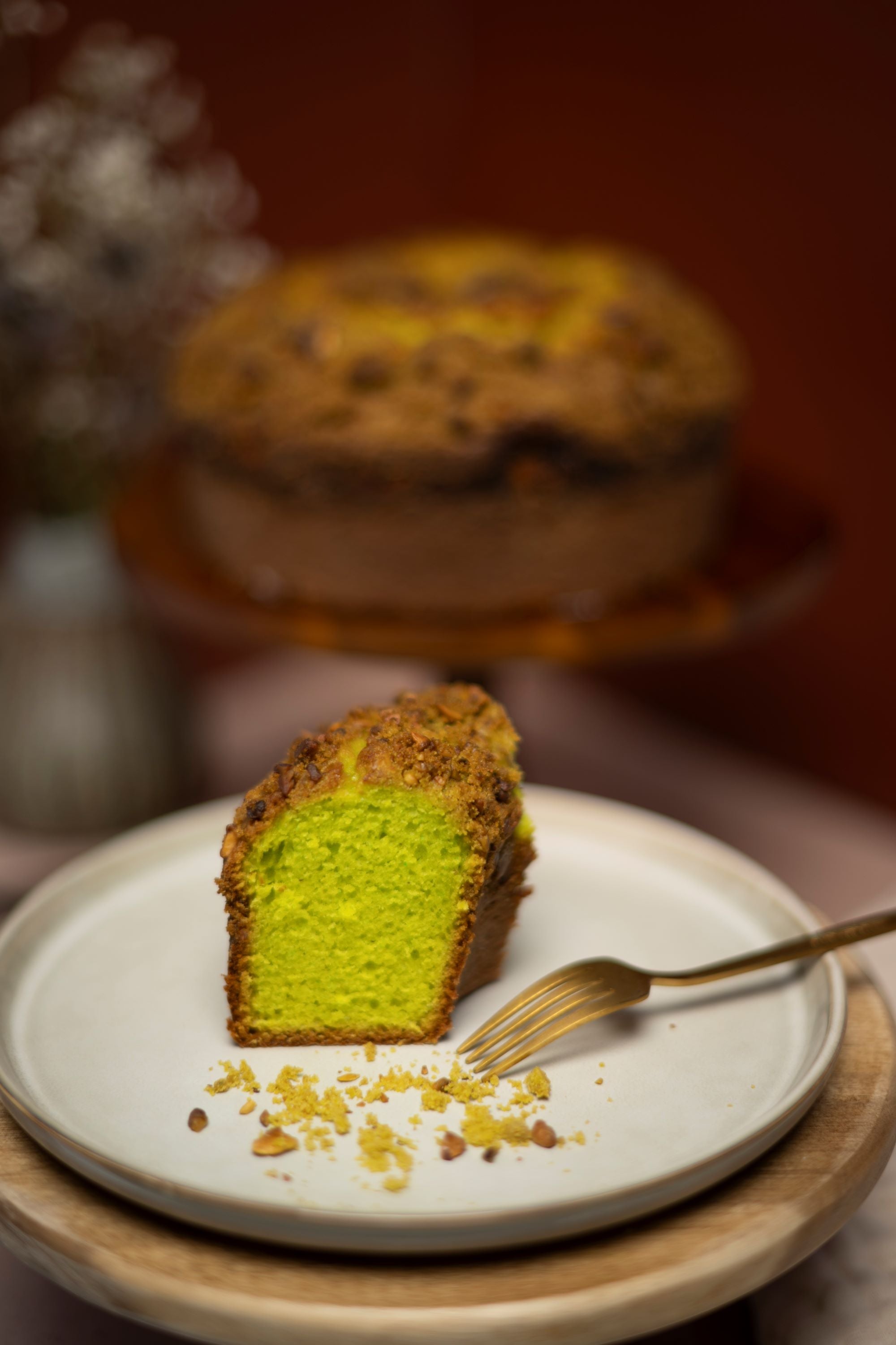 Pistachio Ring Cake